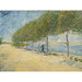 Reproduktion des Gemäldes Le long de la Seine - Vincent van Gogh