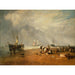 Reproduktion des Gemäldes Der Fischmarkt am Strand von Hastings - Joseph Mallord William Turner
