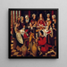 Le mariage à Cana - Ambrosius Benson — gerahmtes Bild an der Wand