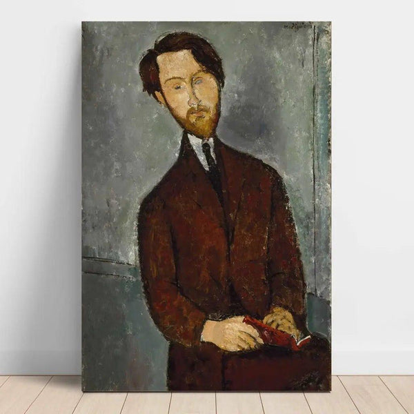 Reproduktion des Gemäldes Léopold Zborowski - Amedeo Modigliani