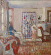 Der Maler Ker-Xavier Roussel und seine Tochter - Édouard Vuillard — Ansicht des Kunstwerks