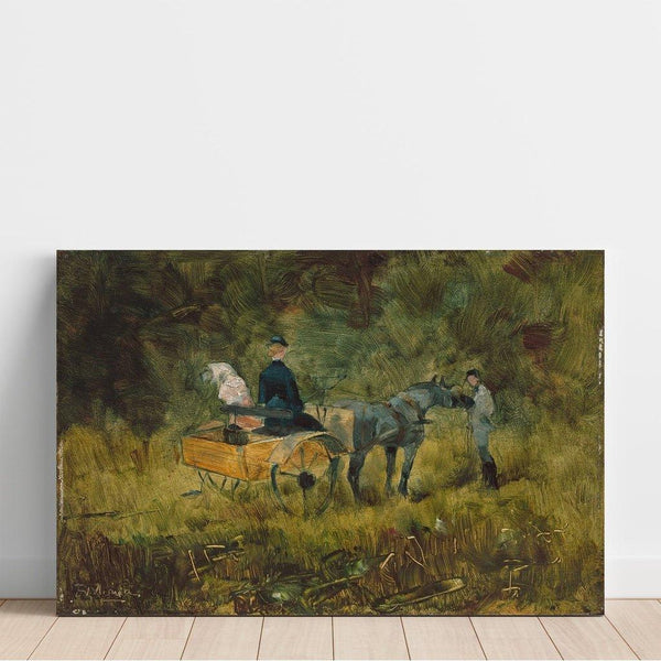 Reproduktion des Gemäldes Der Köder - Henri de Toulouse-Lautrec