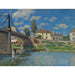 Reproduktion des Gemäldes Die Brücke in Villeneuve-la-Garenne - Alfred Sisley