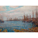 Reproduktion des Gemäldes Der Hafen mit den tausend Masten - Childe Hassam