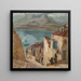 Der Hafen von Calvi - Alexandre Jacovleff — gerahmtes Bild an der Wand