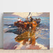 Reproduktion des Gemäldes Der Rückkehr vom Fischfang, Strand von Valencia - Joaquín Sorolla