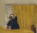 Le rideau jaune - Édouard Vuillard — Ansicht des Kunstwerks