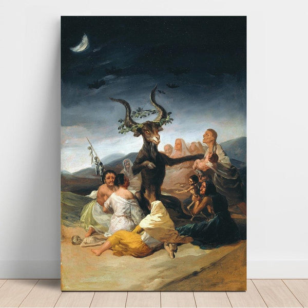 Le sabbat des sorcières - Francisco de Goya | Reproduction Tableau Décoration murale affiche copie
