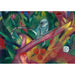 Reproduktion des Gemäldes Der Affe - Franz Marc
