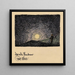 Der alte Reisende - Karl Wiener — gerahmtes Bild an der Wand