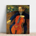 Reproduktion des Gemäldes Der Violoncellist Schneklud - Paul Gauguin
