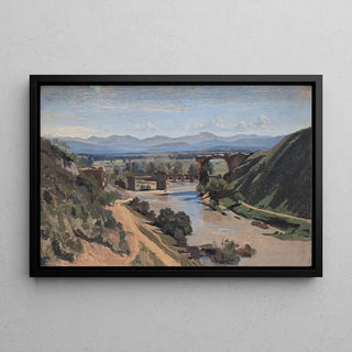 Die Brücke von Narni - Jean-Baptiste Camille Corot