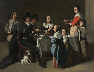 Le Nain family - A Family Meal.webp