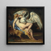 Leda et le cygne - Théodore Géricault — gerahmtes Bild an der Wand