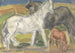Drei Pferde in einer Landschaft - Leo Gestel — Ansicht des Kunstwerks