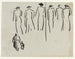 Studie verschiedener Figuren - Leo Gestel — Ansicht des Kunstwerks