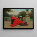 La Sieste du cardinal - Leo Herrmann — gerahmtes Bild an der Wand