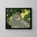 Sommertag - Leo Putz — gerahmtes Bild an der Wand