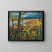 Herbst am Chiemsee - Leo Putz — gerahmtes Bild an der Wand