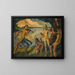 Junge Leben - Leo Putz — gerahmtes Bild an der Wand