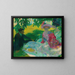 Das Picknick - Leo Putz — gerahmtes Bild an der Wand
