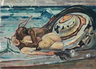 Leo Putz - Verliebte Schnecken am Meer.webp