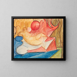 Leon Chwistek - Lying Female Nude.webp
