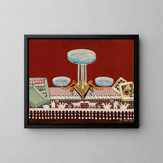 Leon Greffe - Nature morte aux ptisseries.webp