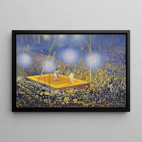 Leon KamirKaufmann - Clowns in the arena of the circus Italian Comedy.webp