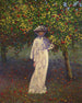 Dame im Herbstgarten - Léon Kamir - Kaufmann — Ansicht des Kunstwerks