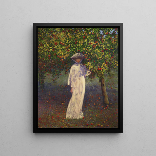 Leon KamirKaufmann - Lady in the garden Autumn.webp