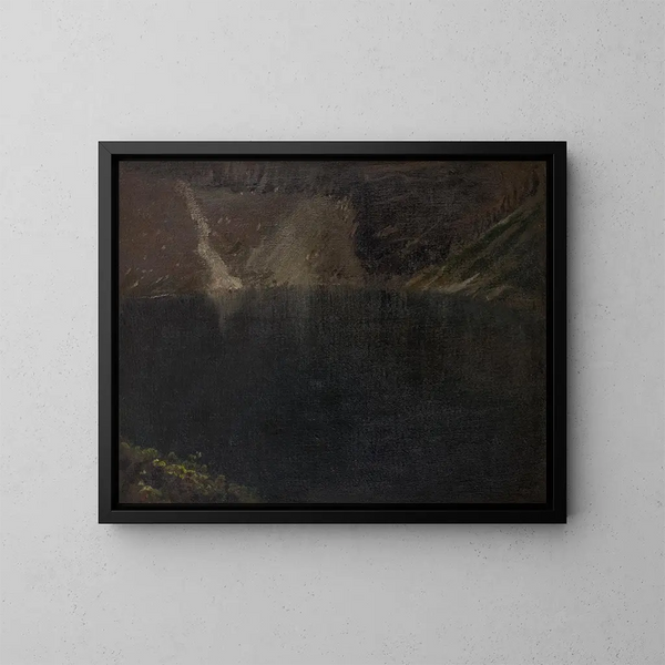Lac Noir - Leon Wyczółkowski — gerahmtes Bild an der Wand