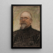 Portrait de Bruno Abdank-Abakanowicz - Leon Wyczółkowski — gerahmtes Bild an der Wand