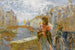 Kanal von Venedig - Leonardo Bazzaro — Ansicht des Kunstwerks