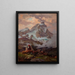 Der Matterhorn - Leonardo Roda — gerahmtes Bild an der Wand