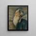 Portrait von Leo Tolstoi - Leonid Pasternak — gerahmtes Bild an der Wand