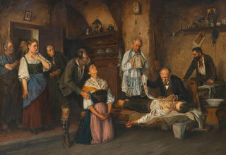 Leopold Bara - Ein Opfer seines Berufes Jger der von einem Wildschtzen angeschossen wurde.webp