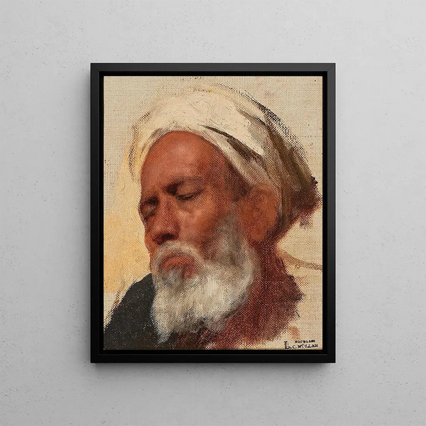 Leopold Carl Mller - Study of a Head.webp