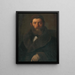 Portrait Herman Horovitz - Leopold Horovitz — gerahmtes Bild an der Wand