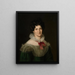 Portrait von Anna Schmirer - Leopold Kupelwieser — gerahmtes Bild an der Wand