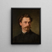 Portrait von Józef Jaroszyński - Leopold Löffler — gerahmtes Bild an der Wand