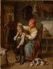 Vorbereitung auf die Schule - Leopold Löffler — Ansicht des Kunstwerks
