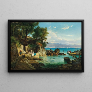 Leopold Munsch - Bucht in Abbazia.webp