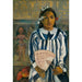 Reproduktion des Gemäldes Die Vorfahren von Tehamana (Merahi Metua no Tehamana) - Paul Gauguin