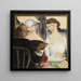 Die Trinkenden - Gustave Van de Woestijne — gerahmtes Bild an der Wand