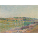 Reproduktion des Gemäldes Les Coteaux de La Celle-sous-Moret, Vus de Saint-Mammès - Alfred Sisley
