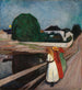 Les Filles sur le Pont - Edvard Munch — Ansicht des Kunstwerks