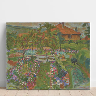 Reproduction Les Fleurs du potager Le Grand-Lemps 1909 - Pierre Bonnard