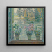 Die Hortensien - Henri Le Sidaner — gerahmtes Bild an der Wand