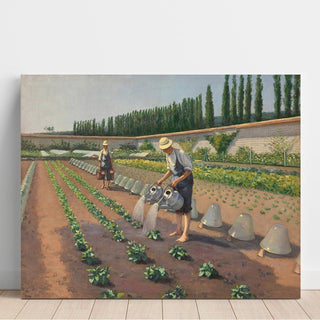 Reproduction Les Jardiniers - Gustave Caillebotte